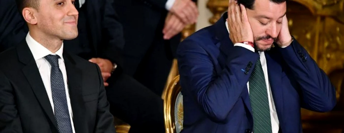 Luigi di Maio şi Matteo Salvini FOTO AFP