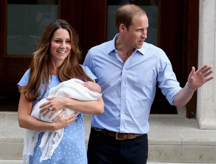 The Duke And Duchess Of Cambridge Leave The Lindo Wing With Their Newborn Son jpeg
