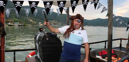 corabia cu pirati din Clisura Dunarii FOTO Alexandra Georgescu