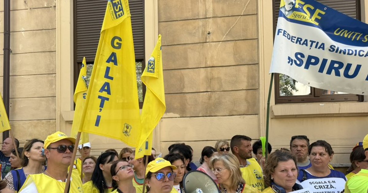 Protestele din Educație continuă, în ciuda promisiunilor ministrului. „Nu cedăm”