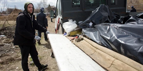 Ziua 49 a războiului dintre Ucraina şi Rusia Bucha. FOTO Gettyimages