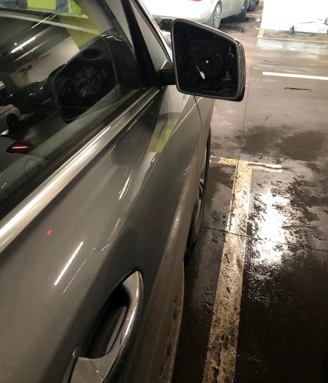 Mașina avocatului Adrian Cuculis