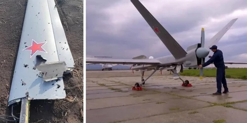 drona-orion-doborata-ucraina-rusia Foto Defenceblog