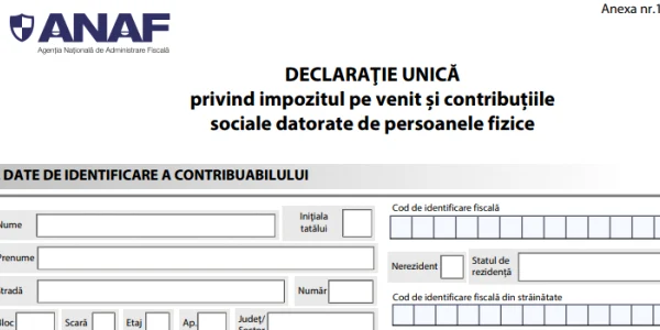 Declaratia unica