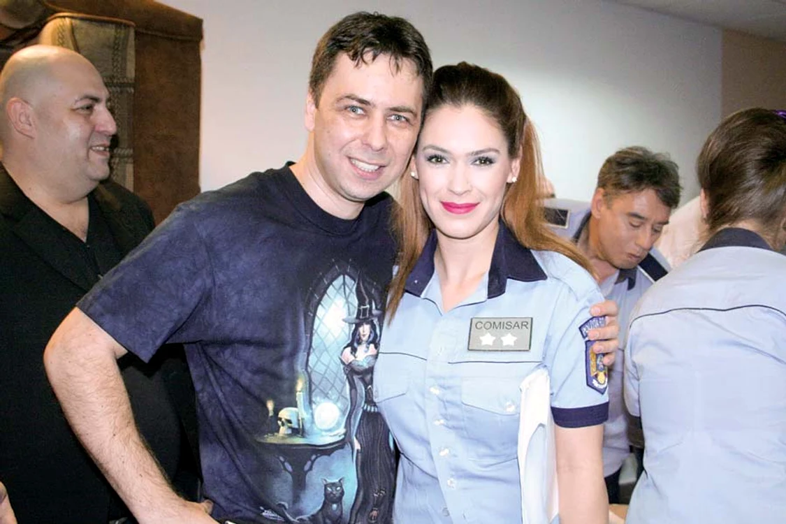 Iuliana Călinescu interpetează rolul  Zenobiei în serialul  “Trăsniții” , de la Prima TV (Fotografii: Zoltan Lorencz/arhiva personală)