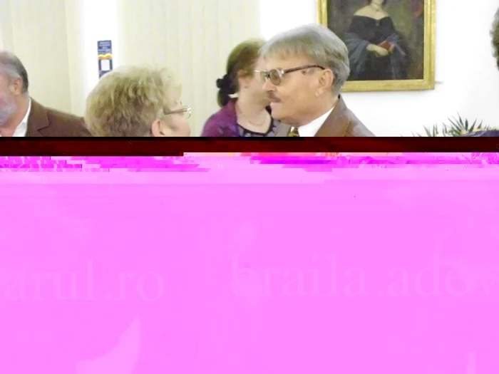 Dr. Coţoiu întâmpinat de colegii săi