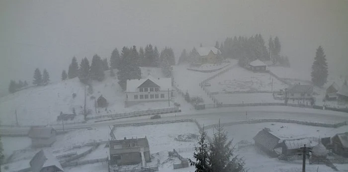 Iarna revine în Maramureş FOTO: Adevărul