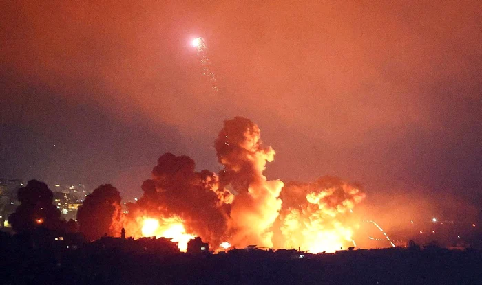 Explozii puternice in Beirut FOTO: X