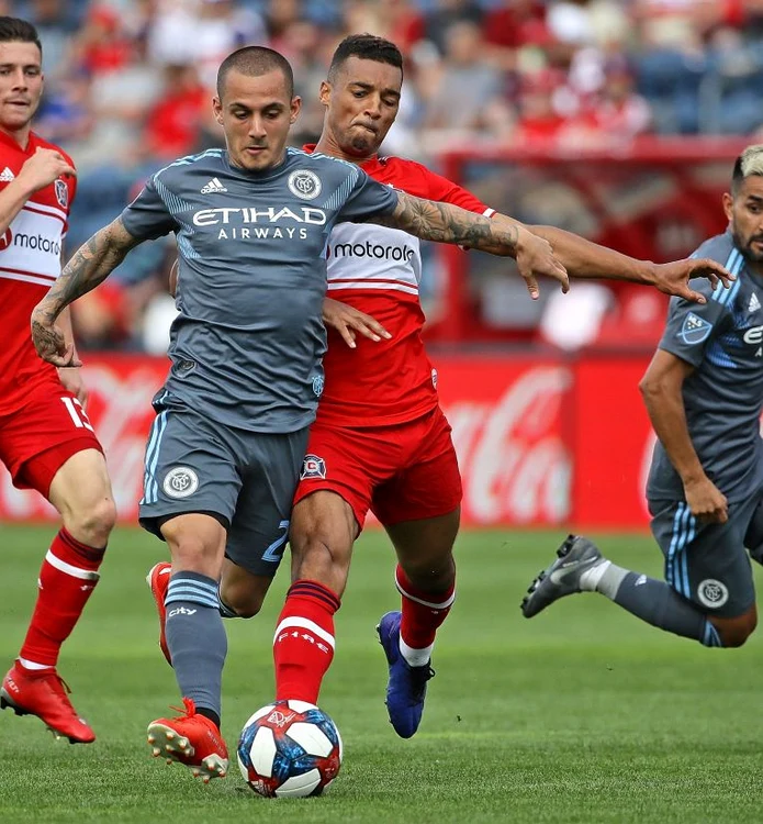 Mitriță a jucat în 37 de meciuri pentru NewYork City la primul sezon american