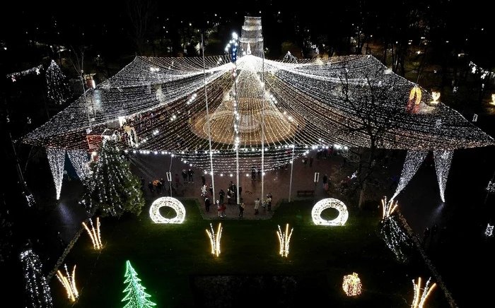 Galațiul, pregătit pentru sărbători FOTO: Primăria Galați