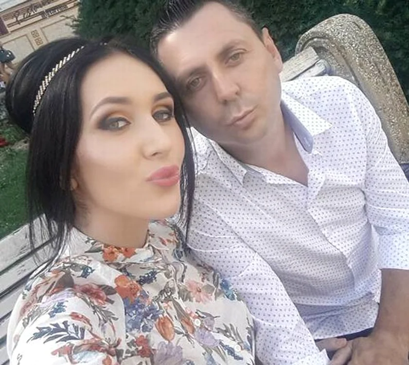 Daniela Roba şi soţul ei, arbitru de fotbal
