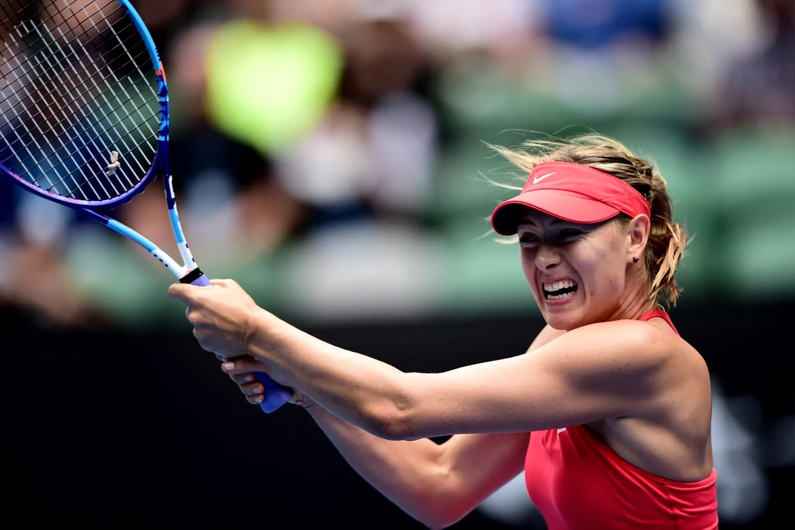 Maria Şarapova la Australian Open FOTO Ausopen.com