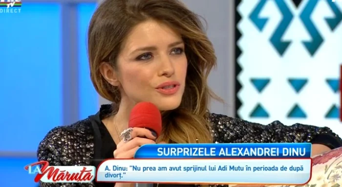 Alexandra Dinu (captură PRO TV)