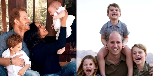 copii Prințul William și Prințul Harry jpg