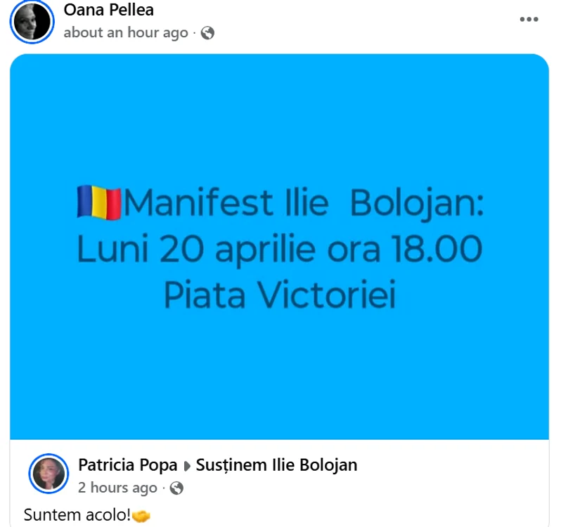FOTO: captură foto Facebook
