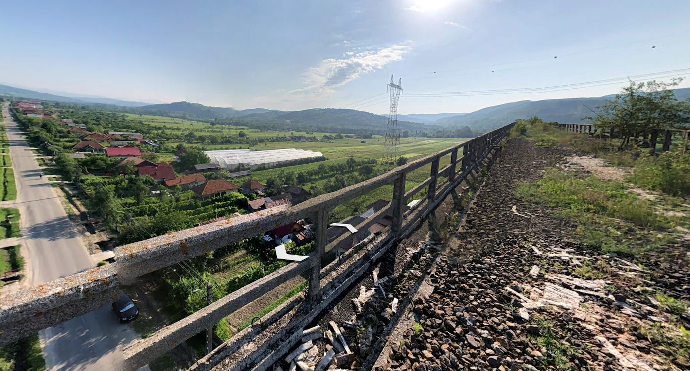 Viaductul Topolog. Foto: Google Maps