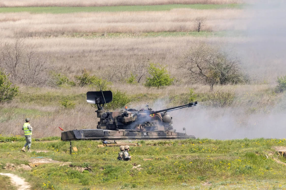 Exercițiu de tragere organizat de NATO. FOTO: Mircea-Cristian Maer