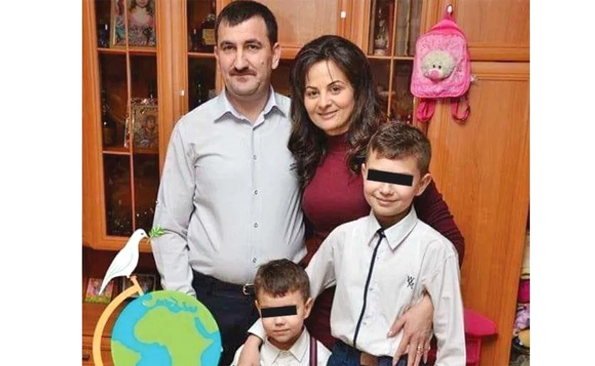 Polițistul ucis a lăsat în urmă familia sa: soția și cei doi copii 