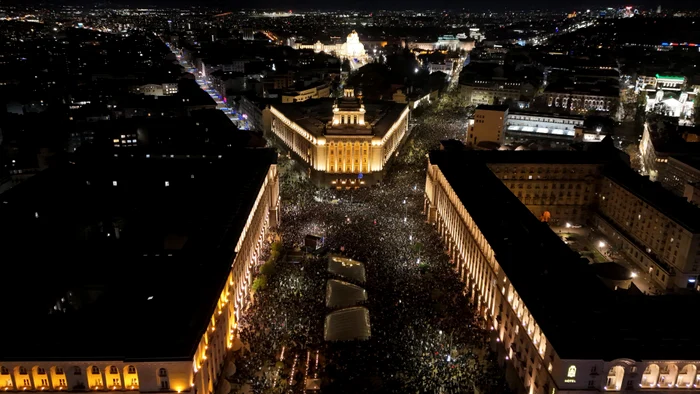 Proteste antiguvernamentale la Sofia. FOTO REUTERS/Spasiyana Sergieva