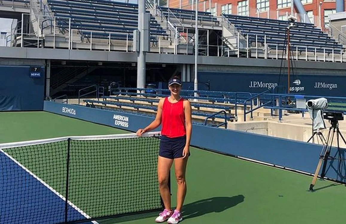 
    Irina Begu a făcut primele antrenamente la US OpenFOTO: Instagram  