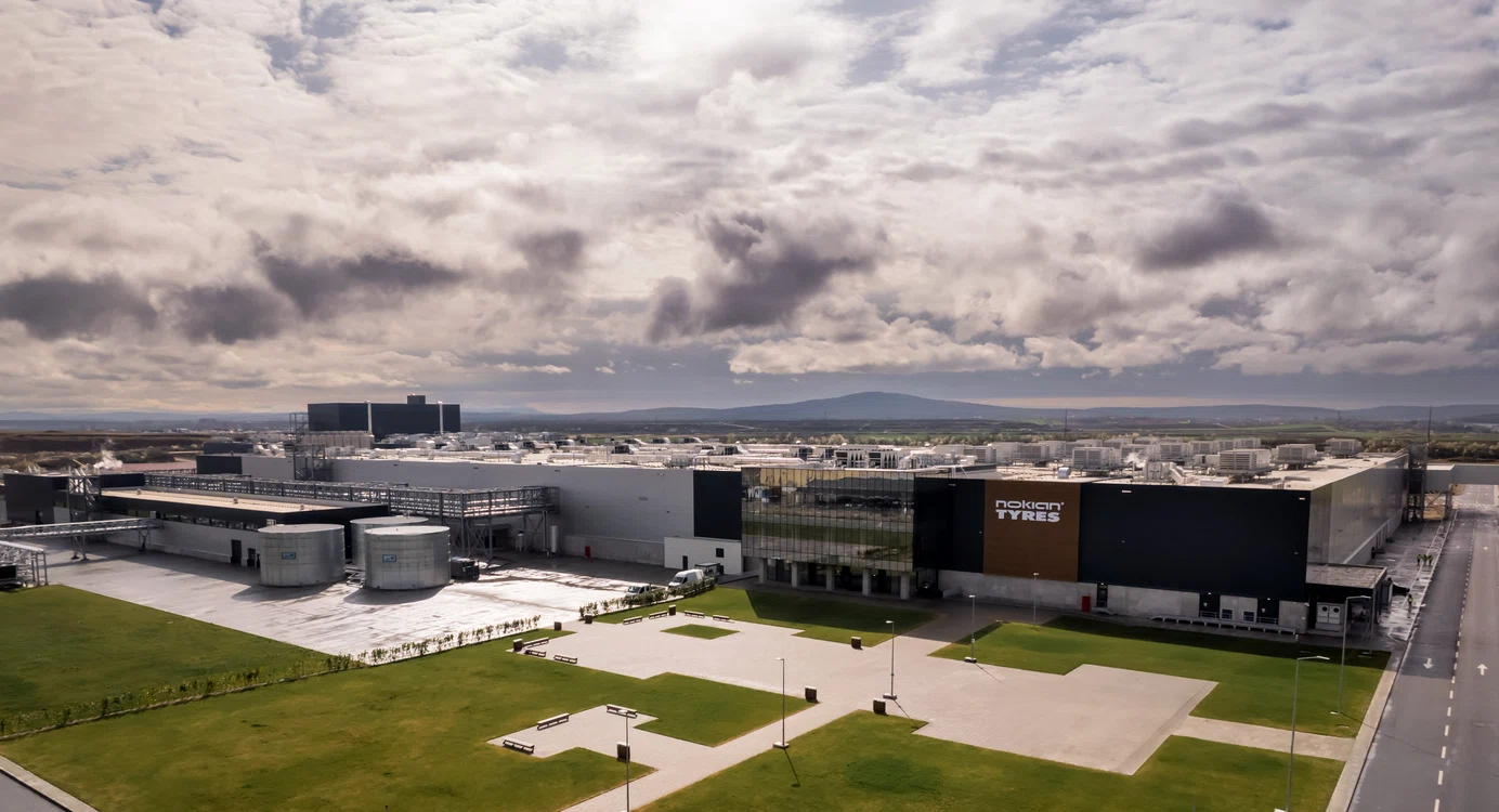 Fabrica de anvelope construită de Nokian Tyres la Oradea FOTO: Nokian Tyres