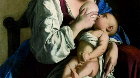 SACRU ȘI PROFAN: Orazio Gentileschi, Madonna cu Pruncul jpeg