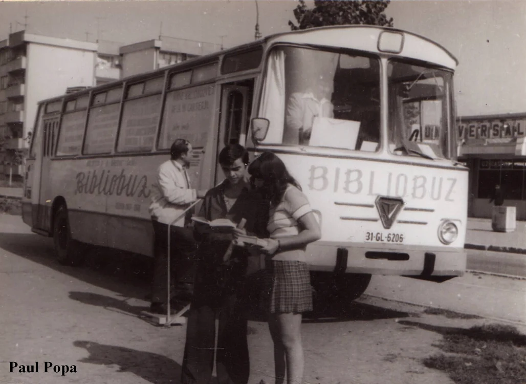 Bibliobuz Colecție Biblioteca V.A. Urechia Galați
