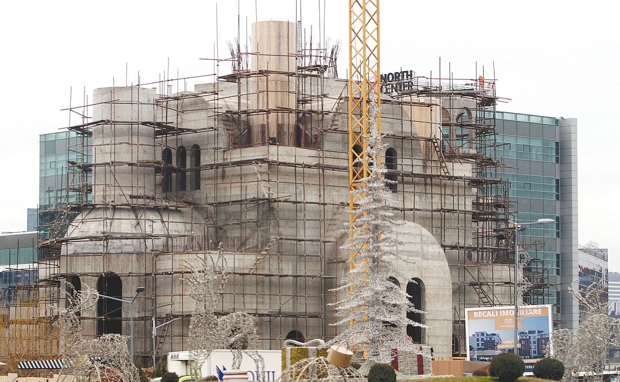 Construcţia va fi gata în decembrie. FOTO: Sever Gheorghe