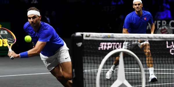rafael nadal roger federer laver cup epa efe jpg