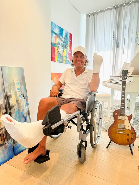 Matthias Jabs a suferit două operații FOTO arhiva personală