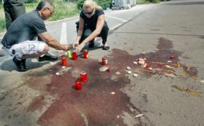 Locul crimei, a doua zi dimineaţă