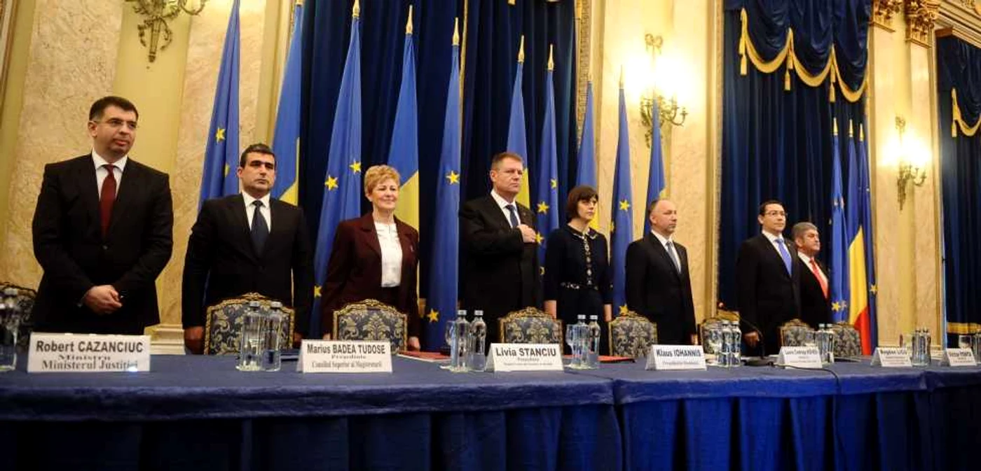 Direcţia Naţională Anticorupţie şi-a prezentat bilanţul pe anul 2014 FOTO presidency.ro