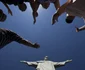 Au început lucrările de reparaţii la Statuia lui Isus Mântuitorul din Rio de Janeiro FOTO Felipe Dana