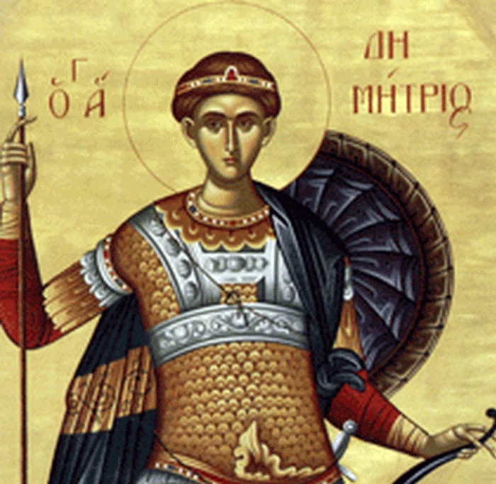 Sfântul Mare Mucenic Dimitriefoto: realitateavalceana.ro