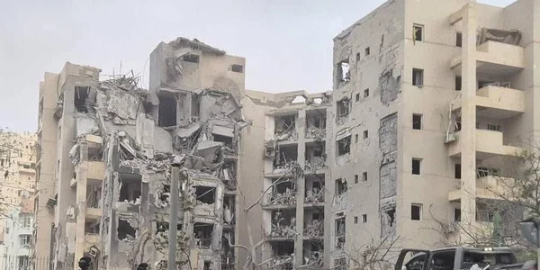 Trei persoane au fost ucise în Beersheba după ce o rachetă a lovit un complex de apartamente Foto X jpg
