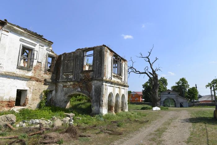 Ruinele conacului de la Tupilaţi FOTO Monumenteneamt.ro