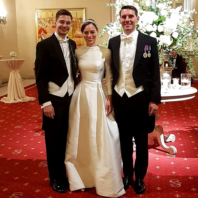 Coregraful Andrei Ștefan este cel care i-a învățat dansul mirilor pe Alina și Principele Nicolae