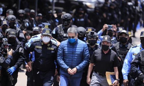 Juan Orlando Hernández a fost extradat in SUA în 2022 FOTO EPA EFE jpg