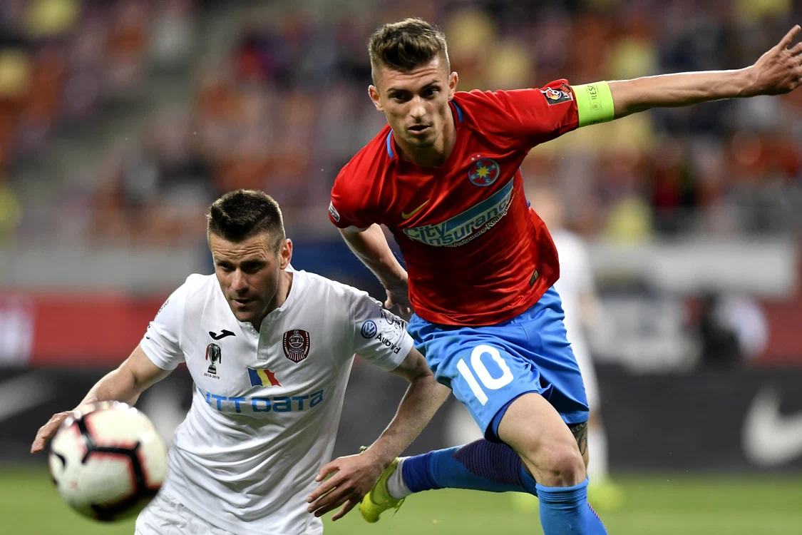 
    CFR și FCSB s-au luptat pentru titlu în 2018 și 2019Foto: Sport Pictures  