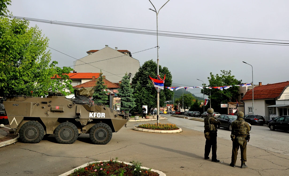 Tensiuni in Kosovo. Foto: Profimedia