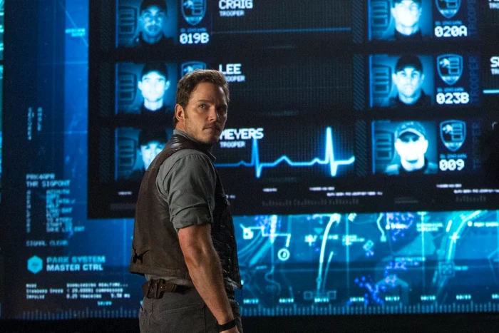 Actorul Chris Pratt este protagonistul filmului „Jurassic World“ FOTO cinemagia.ro