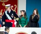 Regele Felipe alături de Regina Letizia și fiicele Leonor și Sofia