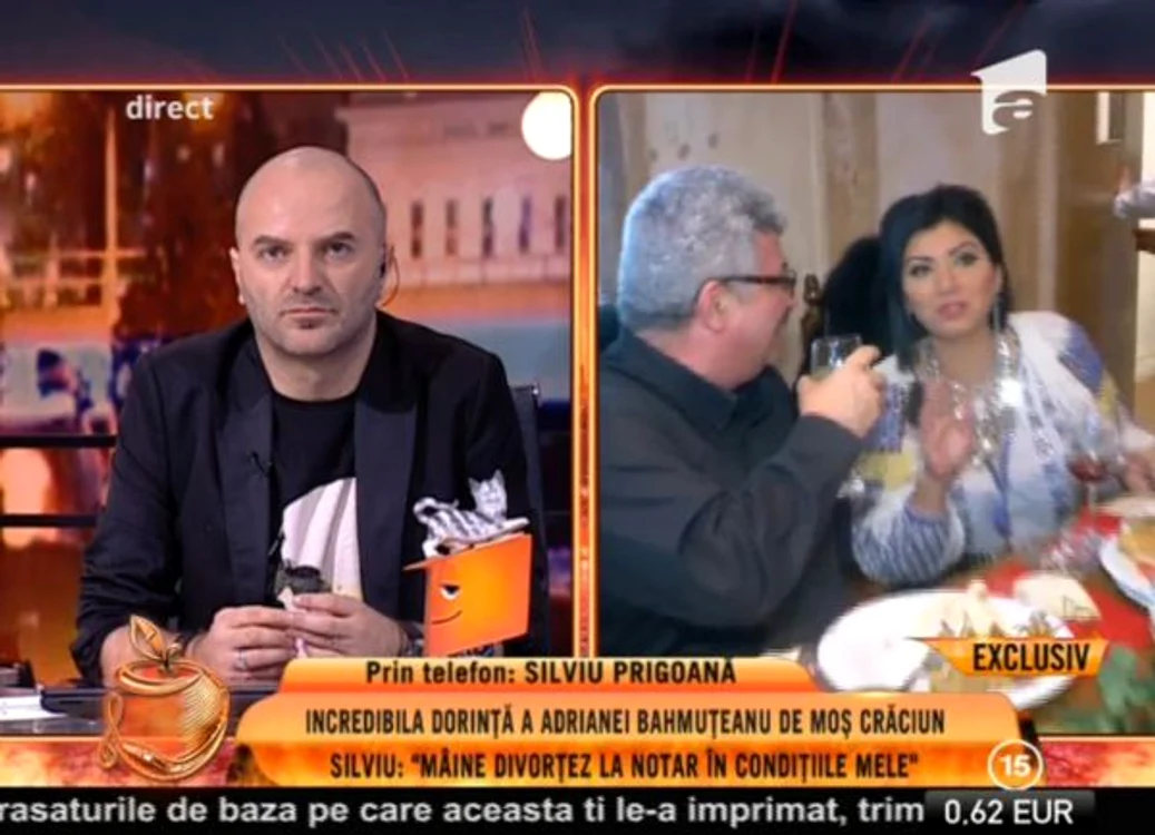 Silviu Prigoană se luptă pentru custodia copiilor pe care îi are cu Adriana Bahmuţeanu