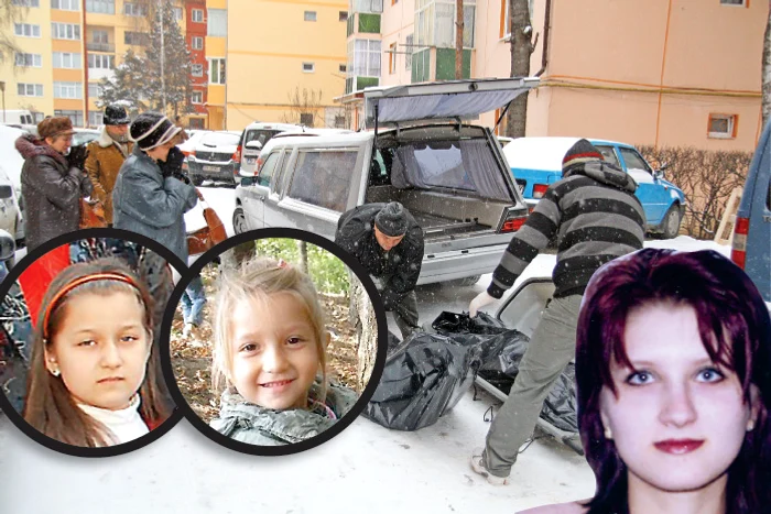 
    Cadavrele celor două  fetiţe au fost ridicate,  ieri dimineaţă, de  medicii legişti care au  efectuat necropsia  