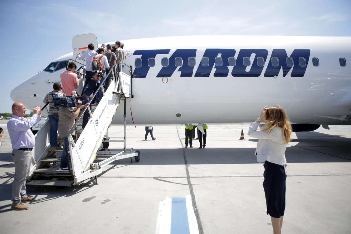 Prezentare noul avion Tarom