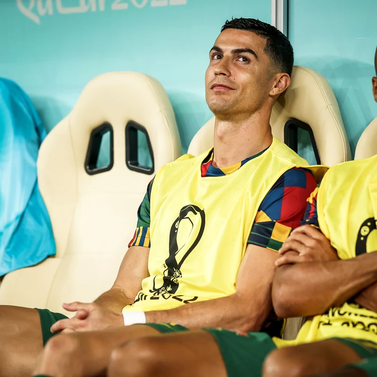 Cristiano Ronaldo a fost introdus pe teren din minutul 74.