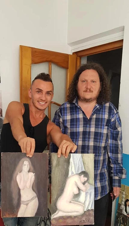 Mihai Trăistariu și-a vizitat fratele pictor