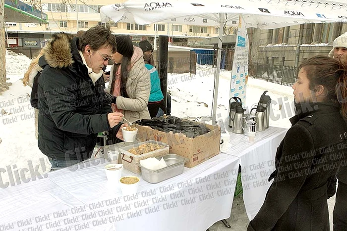 Florin Chilian a venit să ajute sărmanii