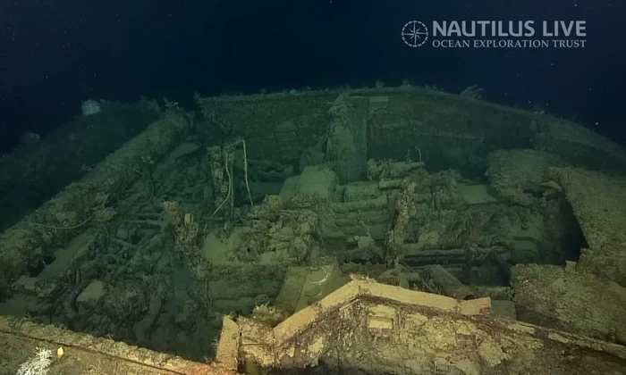 Epava navei Teruzuki (foto: Captură video Youtube / EVNautilus)