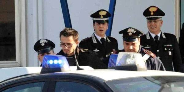 Cosmin Oprea a acţionat alături de trei complici FOTO: Corriere della Sera